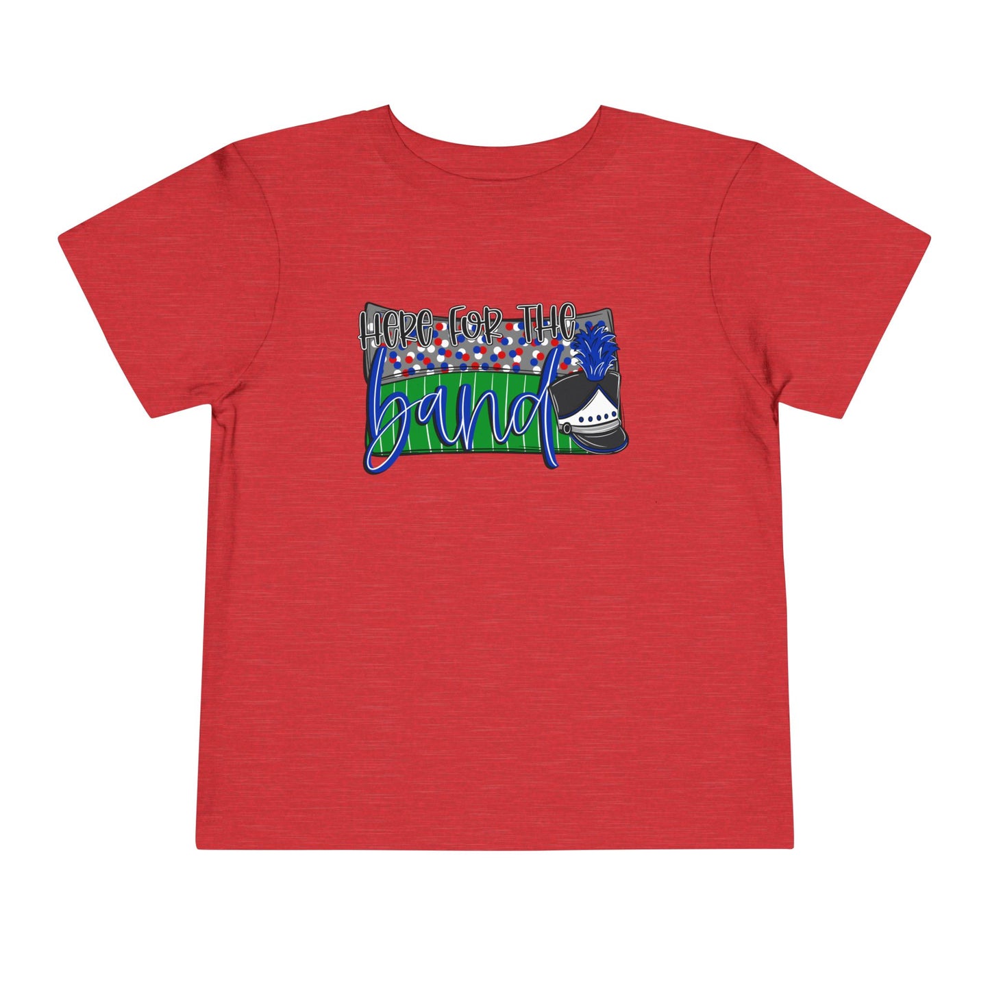 Here For The Band Toddler Short Sleeve Tee