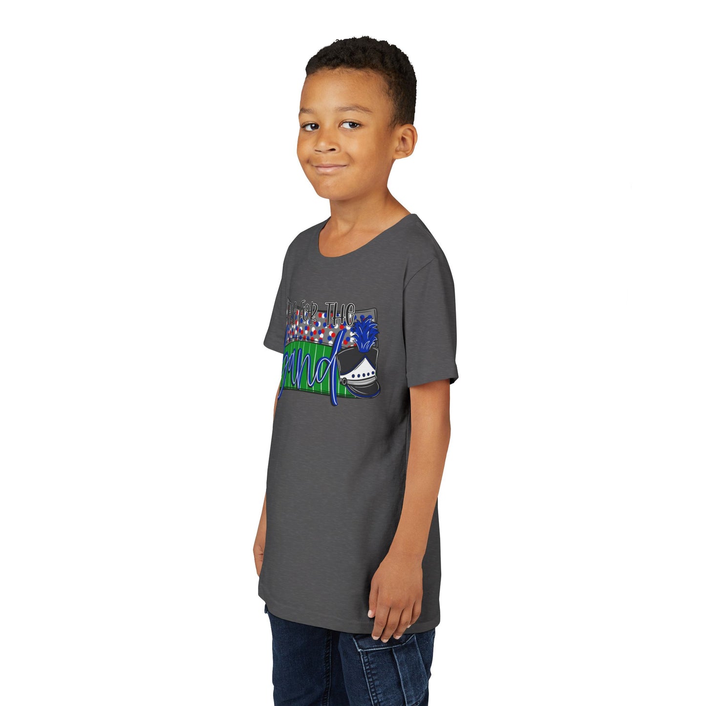 Here For The Band Youth Short Sleeve Tee