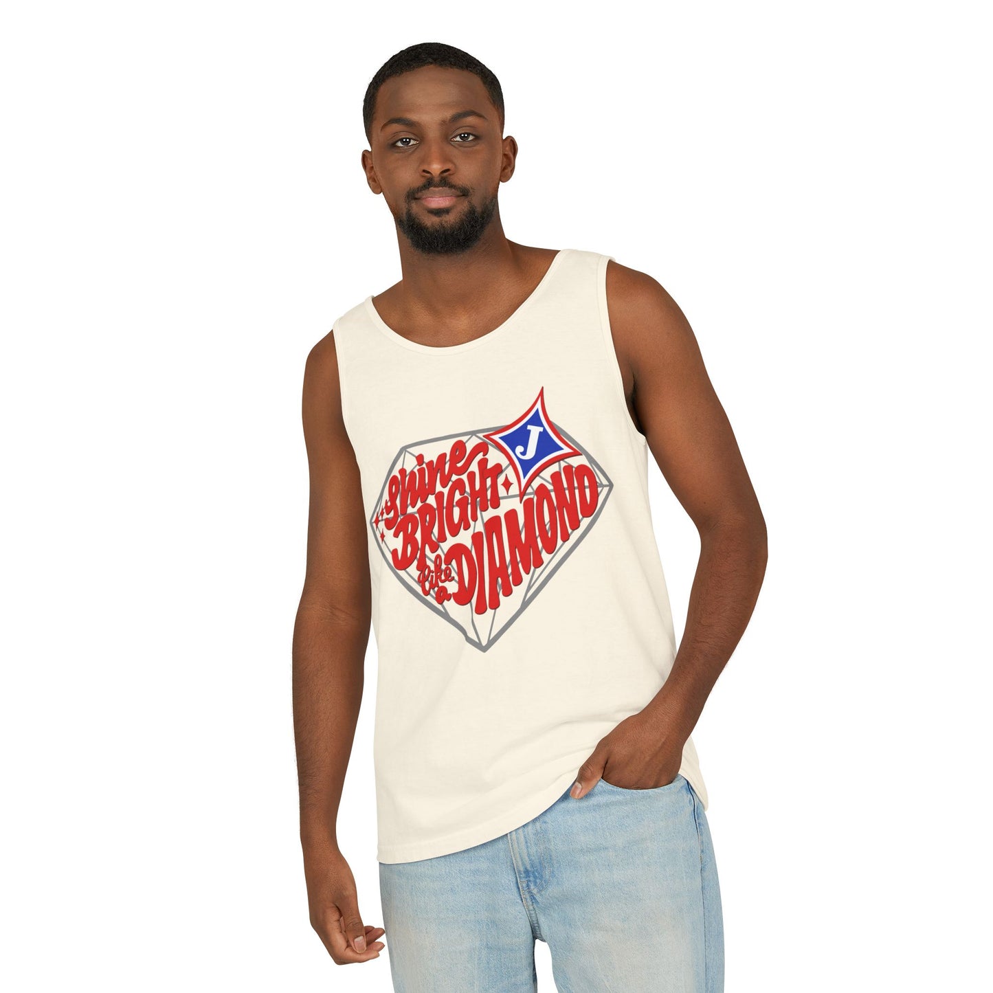 Shine Bright Like A Diamond UnisexTank Top (Comfort Colors)