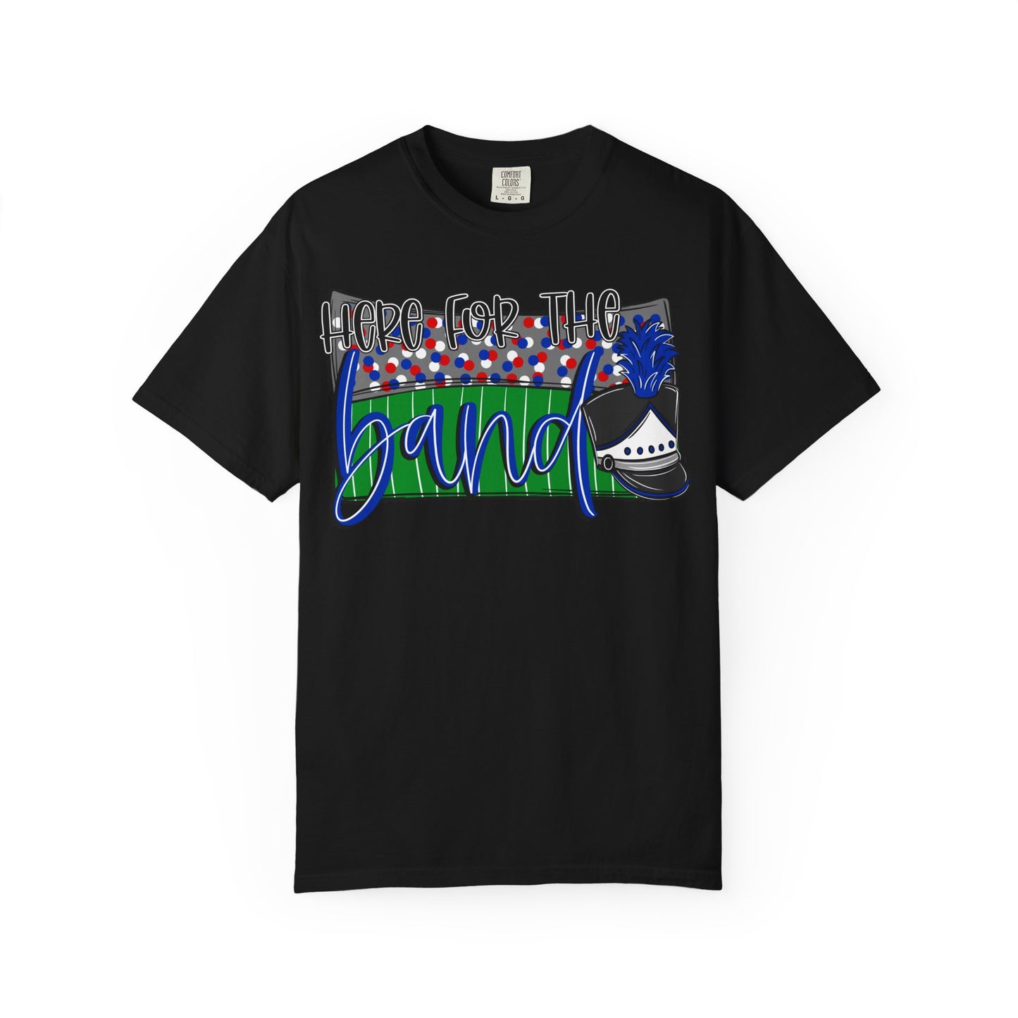 Here For The Band Short Sleeve Tee (Comfort Colors)