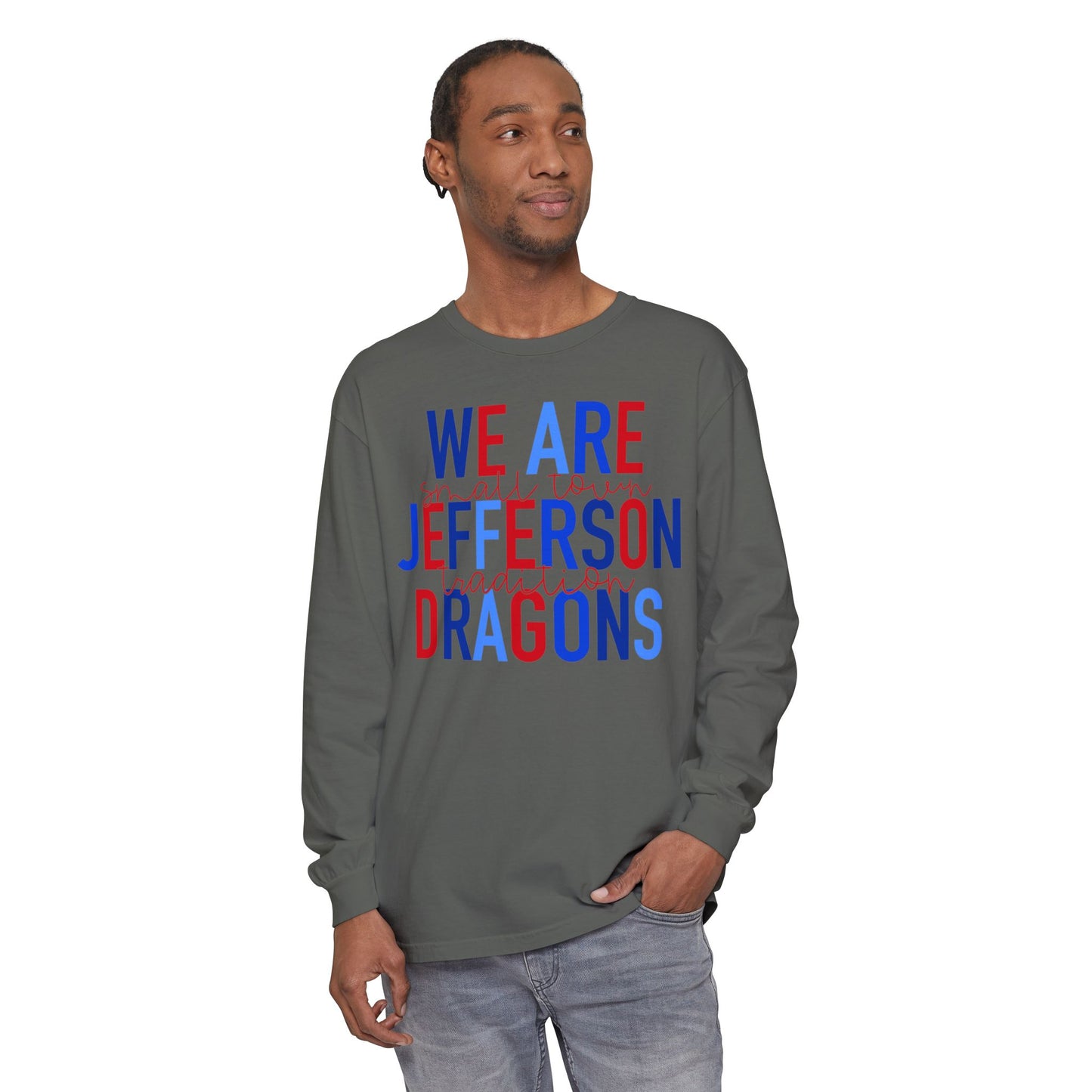 We Are Jefferson Long Sleeve Tee (Comfort Colors)