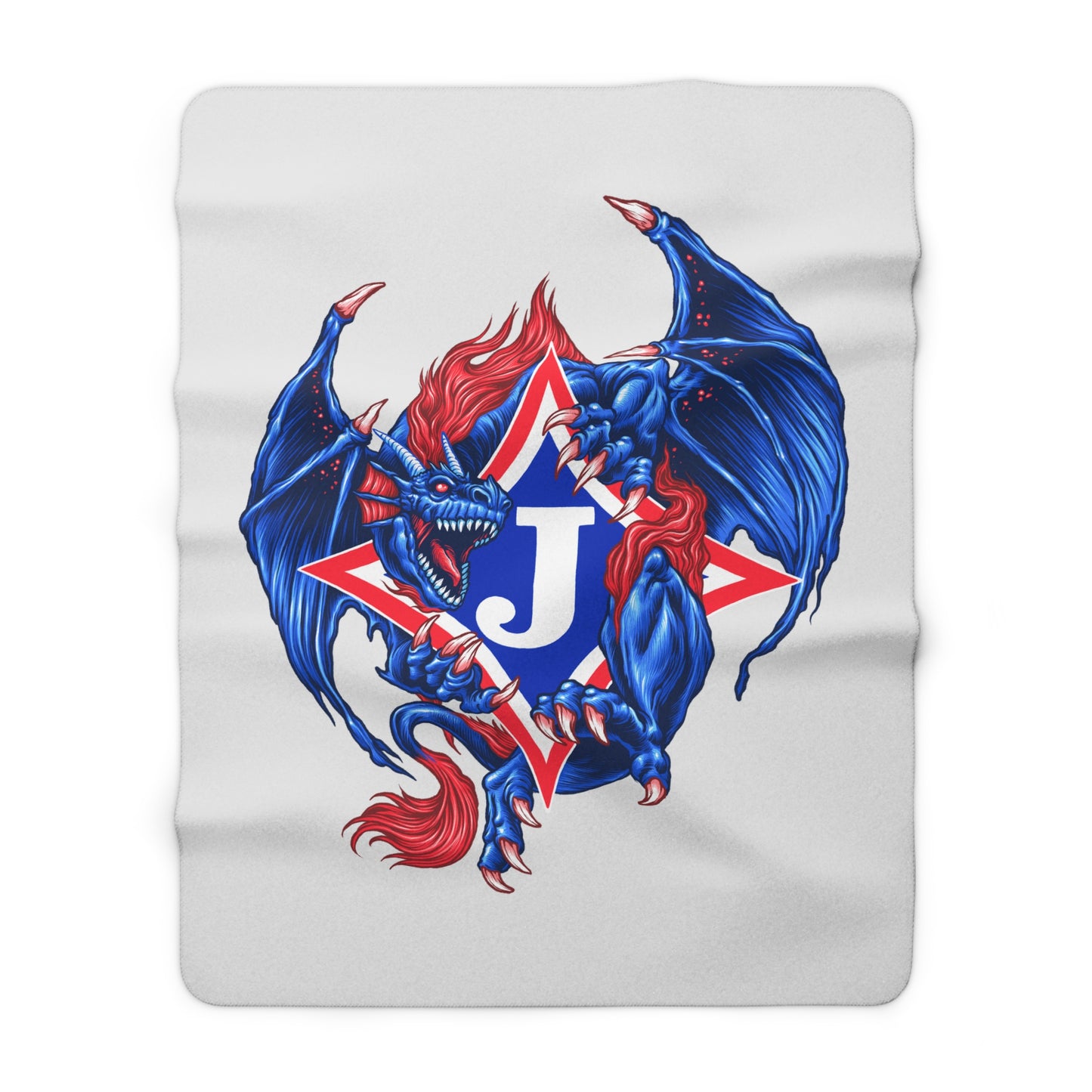 Exclusive Dragon J Sherpa Fleece Blanket