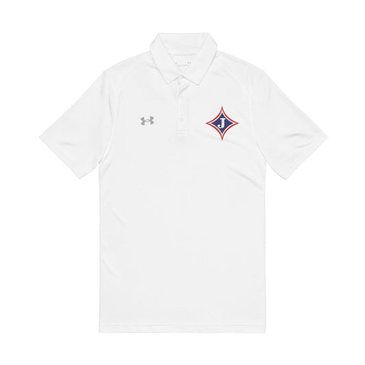 Jefferson J Diamond Embroidered Logo UnderArmor Polo Shirt