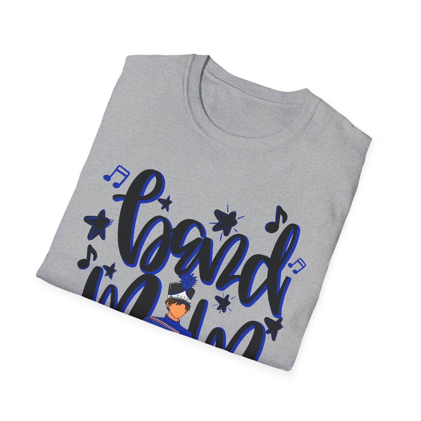 Band Mom Blue Boy Short Sleeve Tee (Gildan)