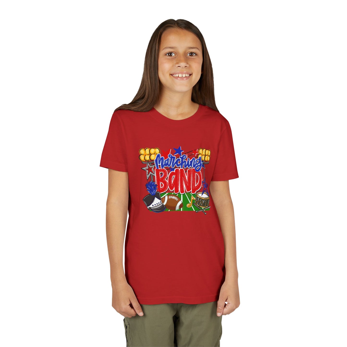 Marching Band Dragons Youth Short Sleeve Tee