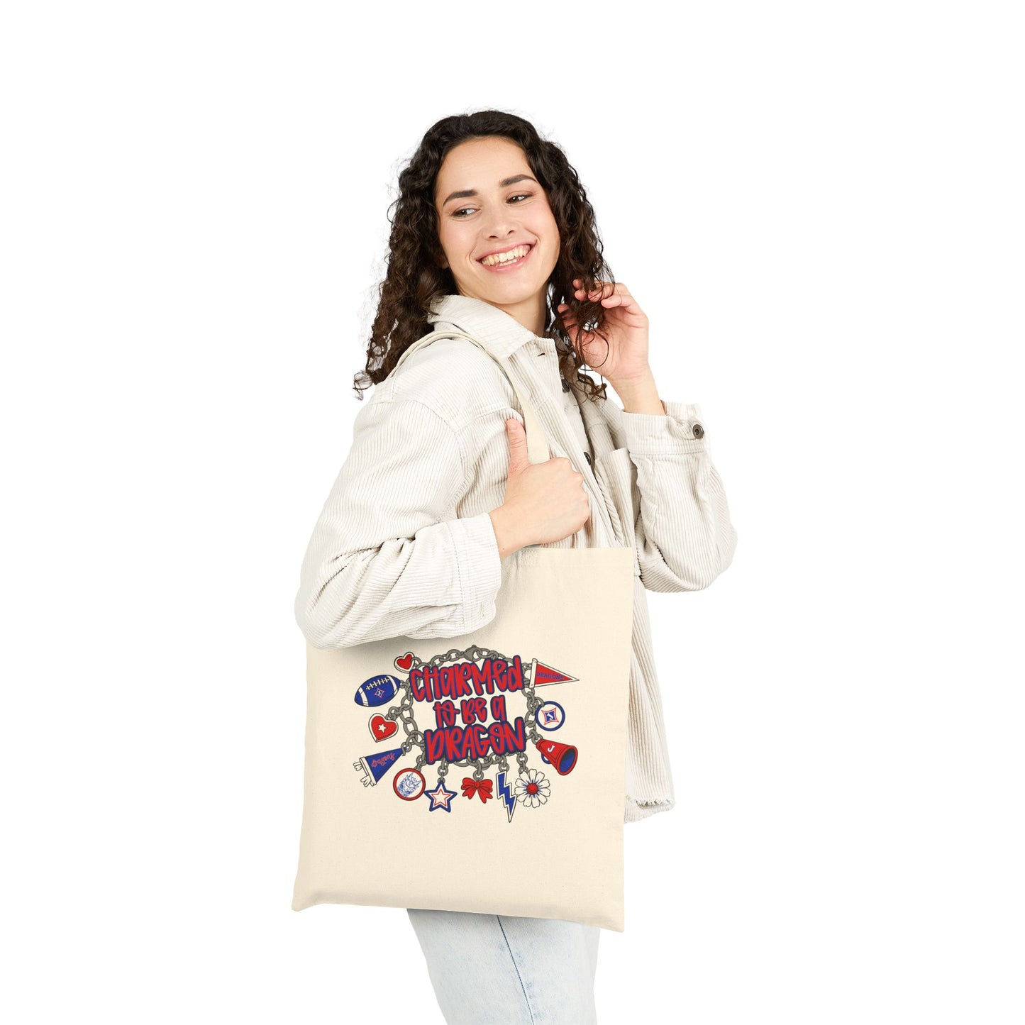 Charmed To Be A Dragon Tote Bag