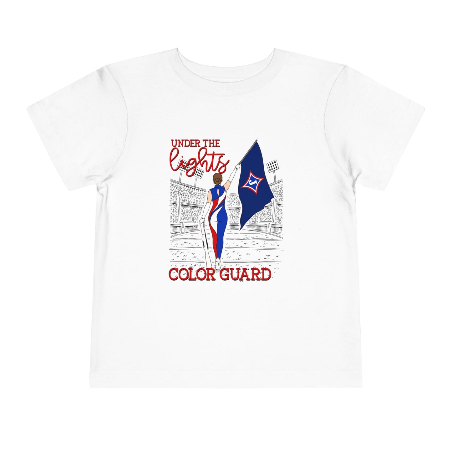 Under The Lights Color Guard Toddler Short Sleeve Tee