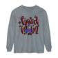 Band Mom Red Boy Long Sleeve Tee (Comfort Colors)
