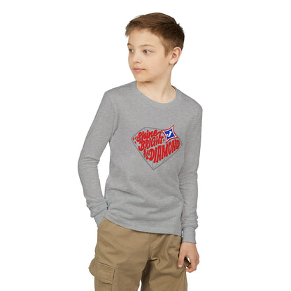 Shine Bright Like A Diamond Youth Long Sleeve Tee