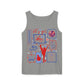 Cheer Icon Grid UnisexTank Top (Comfort Colors)