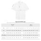 Embroidered Jefferson Diamond Shirt — Classic White Performance Golf Polo