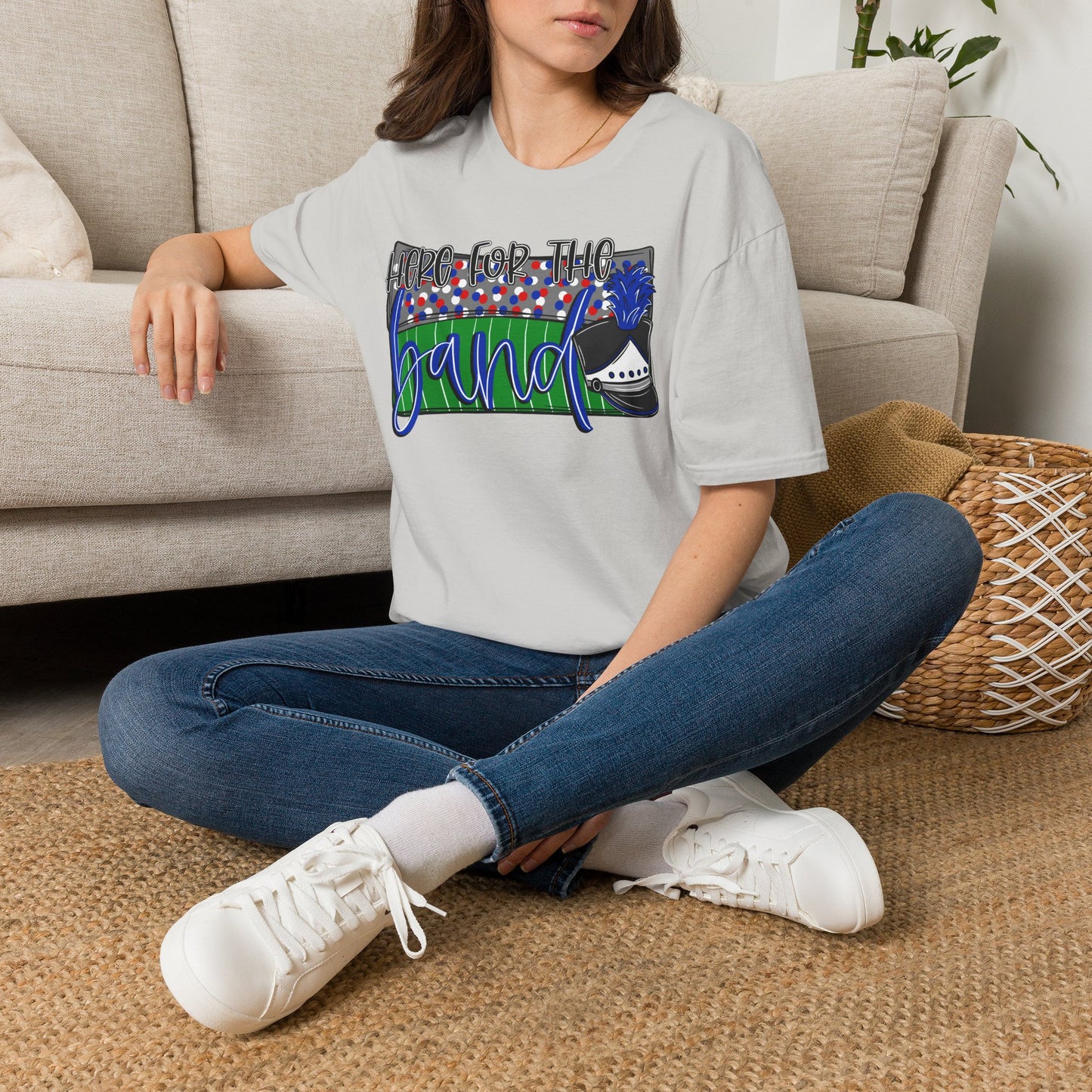 Here For The Band Short Sleeve Tee (Gildan)