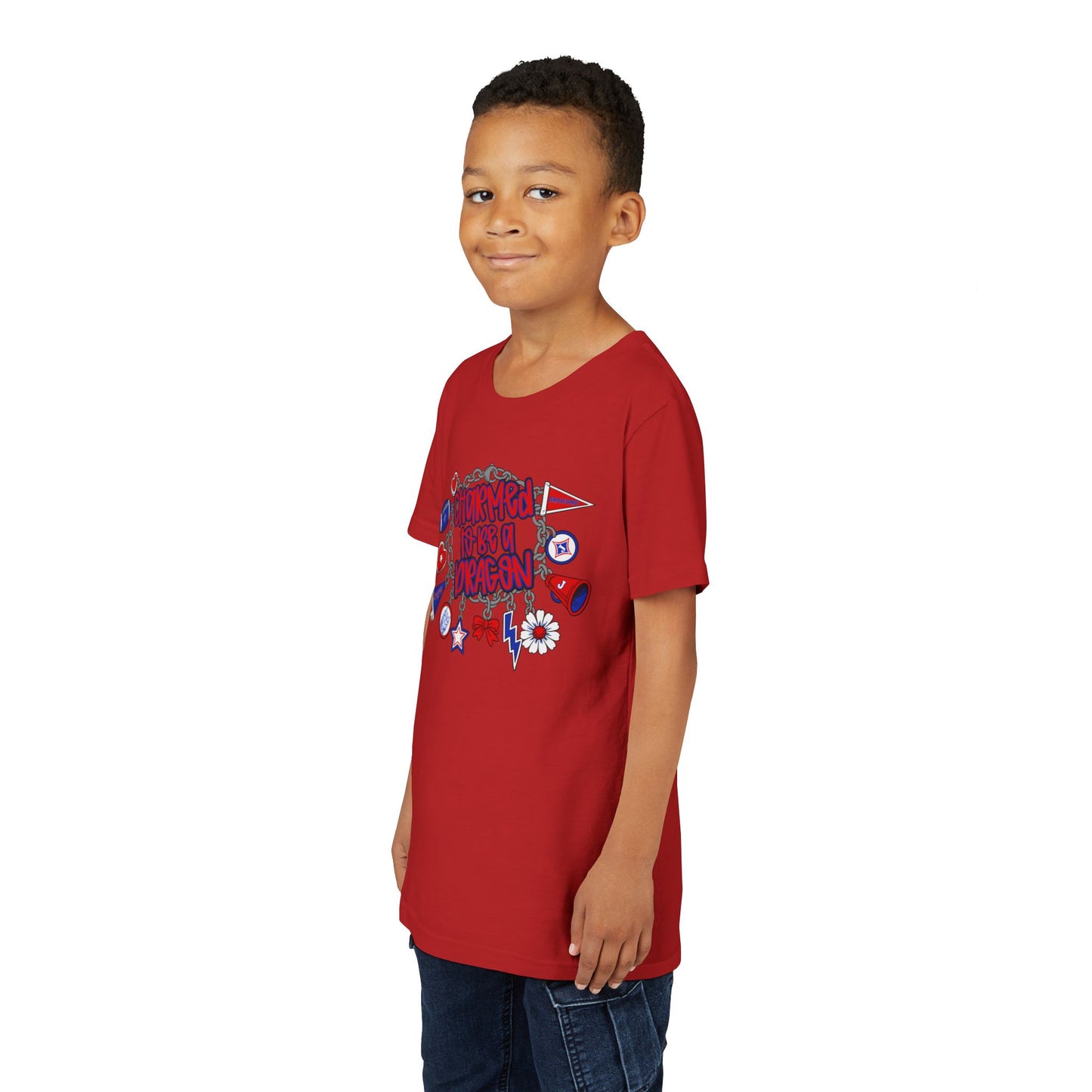 Charmed To Be A Dragon Youth Short Sleeve Tee