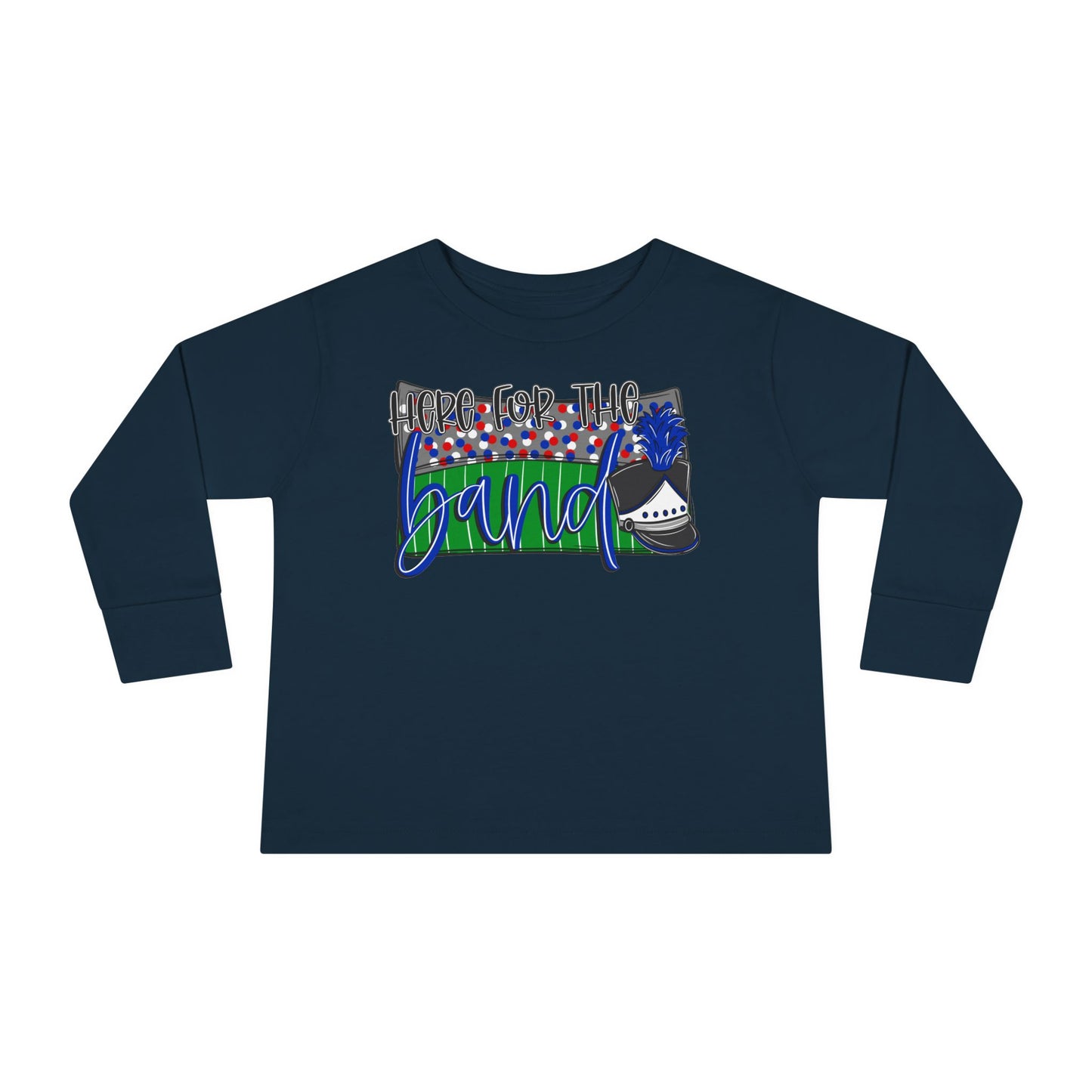 Here For The Band Toddler Long Sleeve Tee