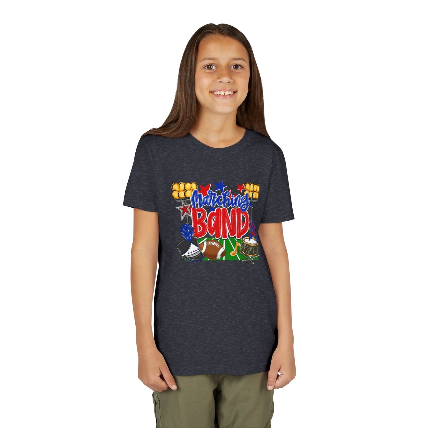 Marching Band Dragons Youth Short Sleeve Tee