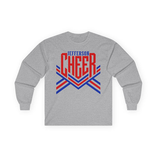 Jefferson Cheer Long Sleeve Tee (Gildan)