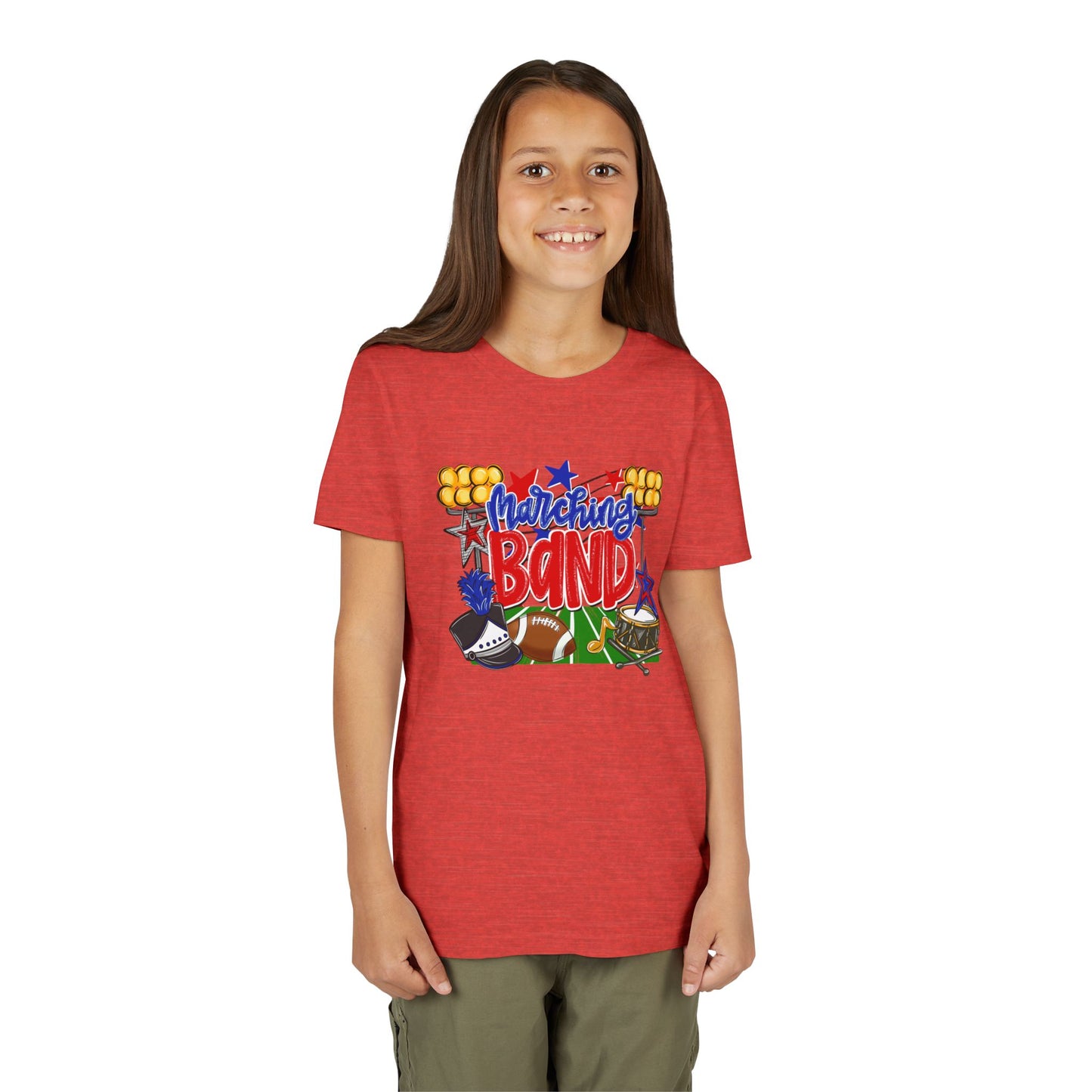 Marching Band Dragons Youth Short Sleeve Tee
