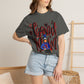 Band Mom Red Girl Short Sleeve Tee (Comfort Colors)