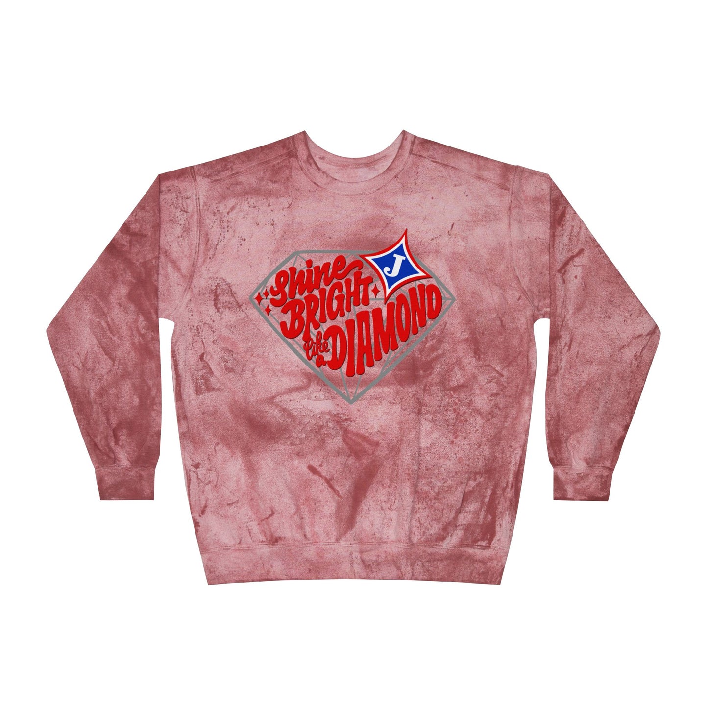 Shine Bright Like A Diamond Tie Dye Sweatshirt