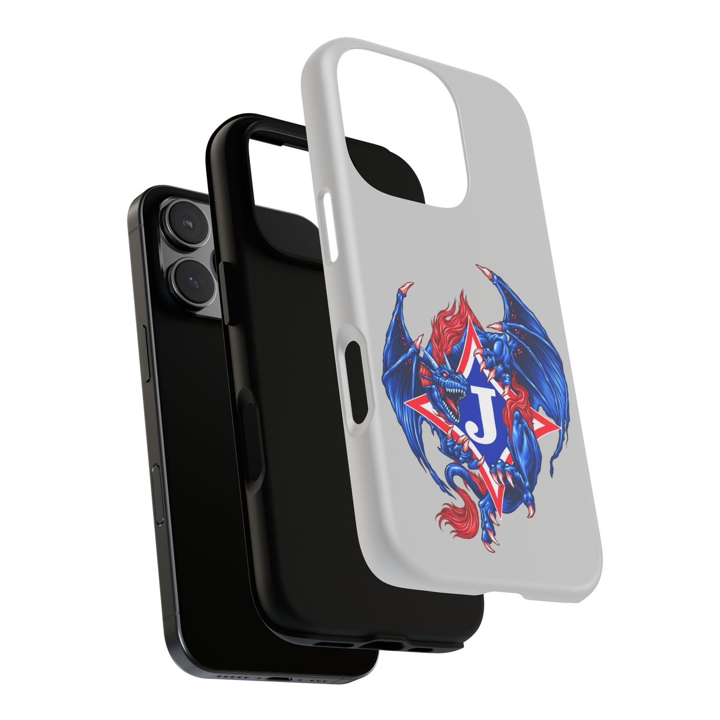 Exclusive Dragon J Personalized Tough Phone Case (Add Your Name)