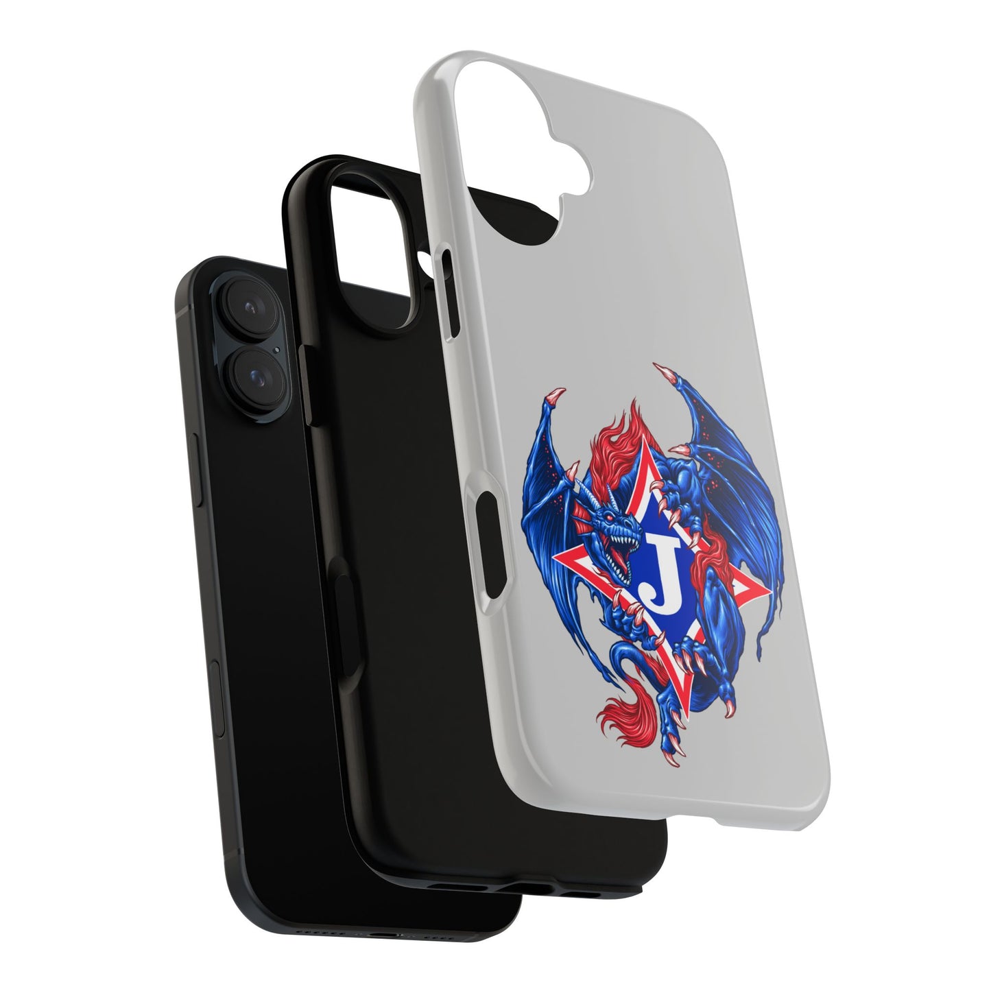 Exclusive Dragon J Personalized Tough Phone Case (Add Your Name)