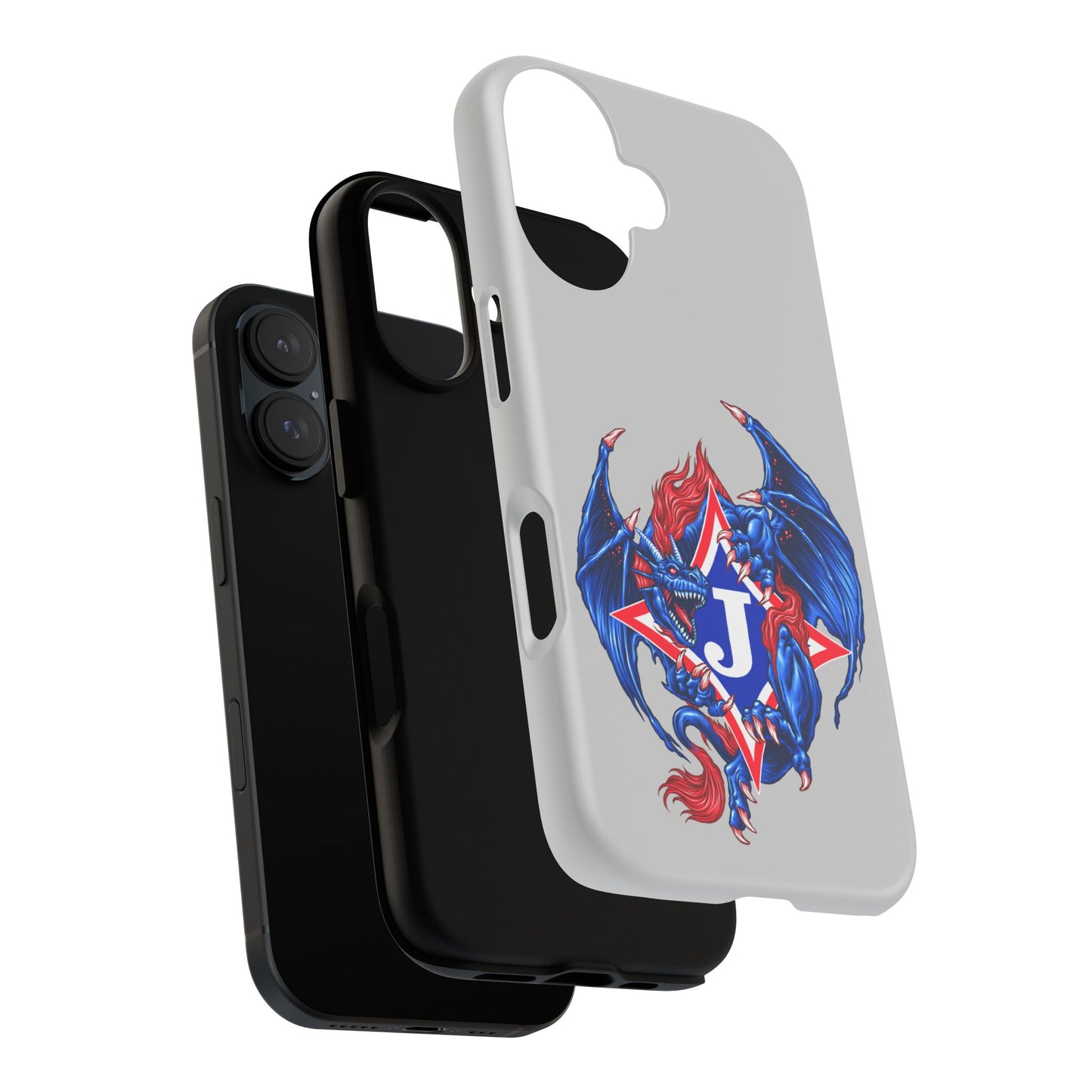 Exclusive Dragon J Personalized Tough Phone Case (Add Your Name)