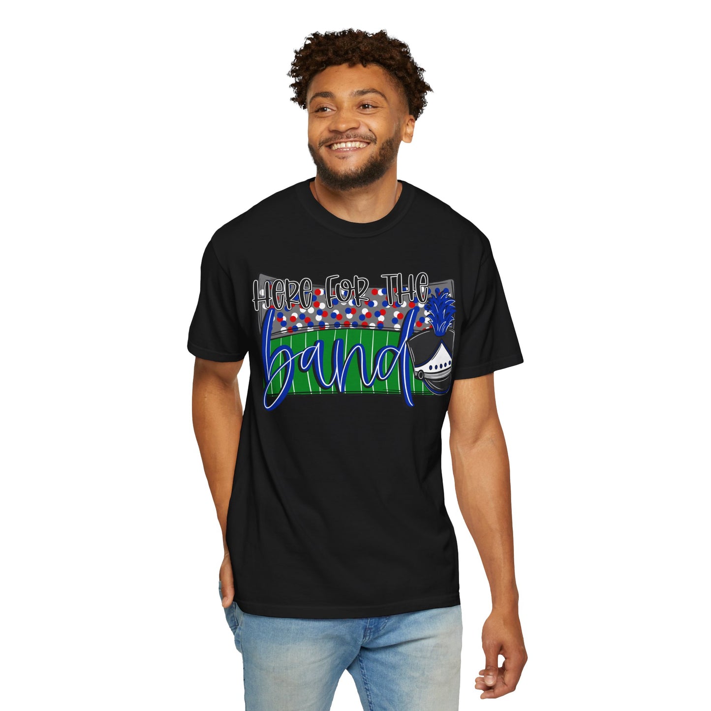 Here For The Band Short Sleeve Tee (Comfort Colors)