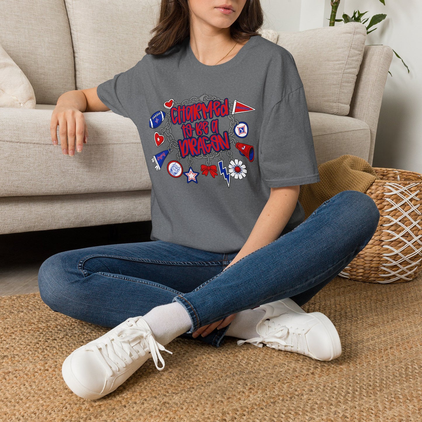 Charmed To Be A Dragon Short Sleeve Tee (Gildan)