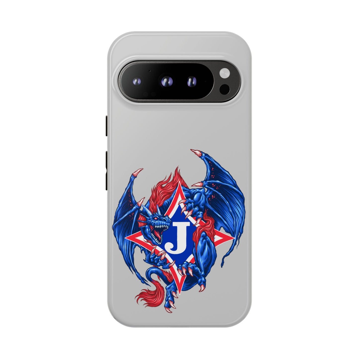 Exclusive Dragon J Personalized Tough Phone Case (Add Your Name)