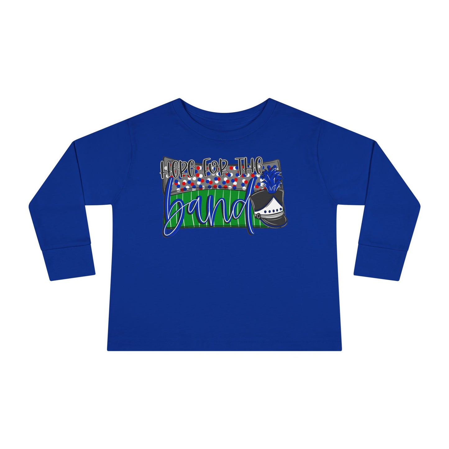Here For The Band Toddler Long Sleeve Tee