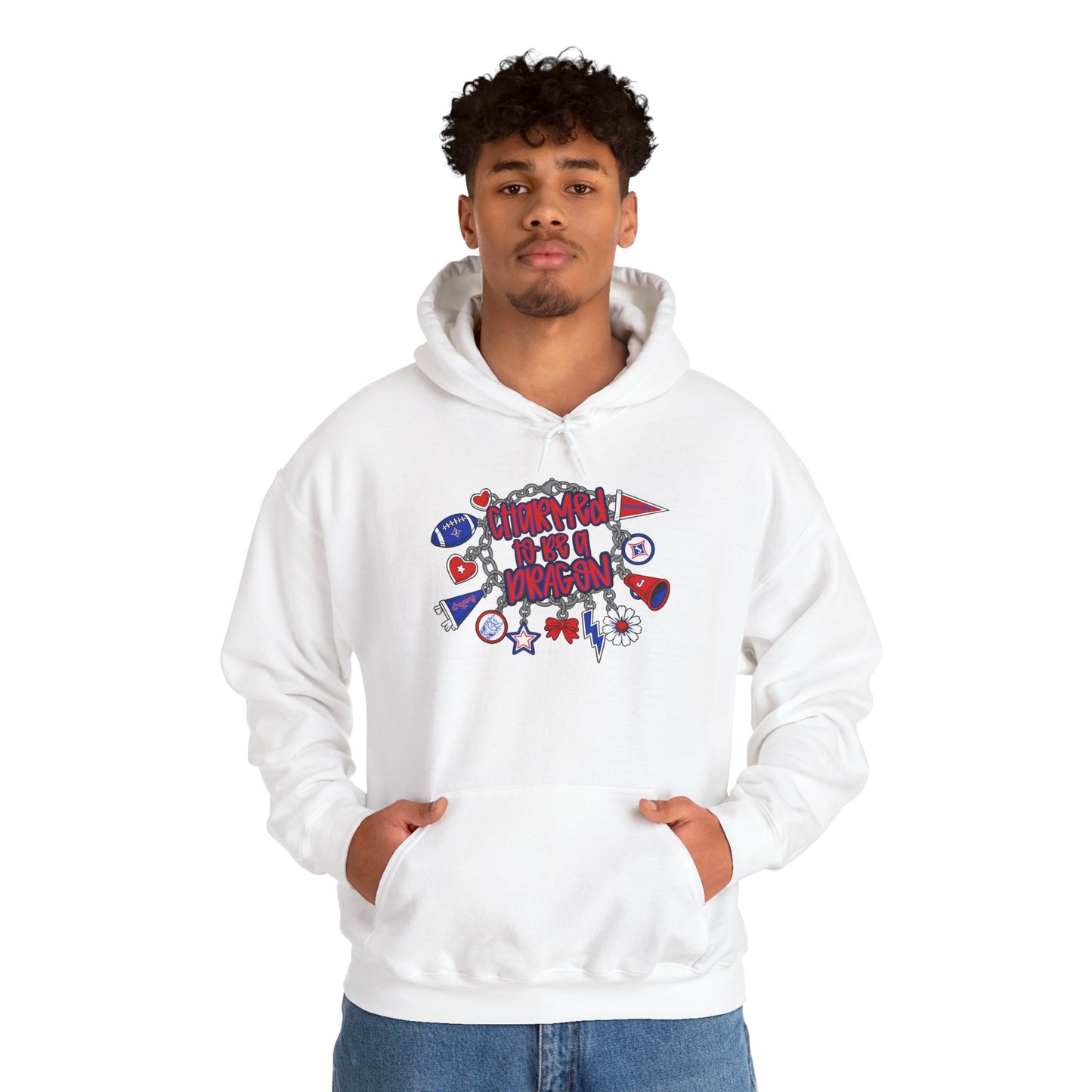 Charmed To Be A Dragon Unisex Hoodie (Gildan)