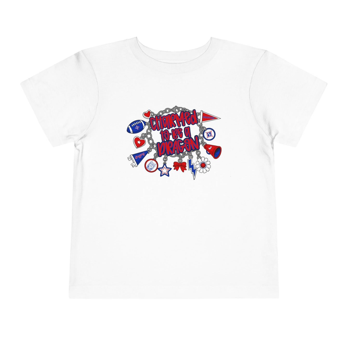 Charmed To Be A Dragon Toddler Short Sleeve Tee