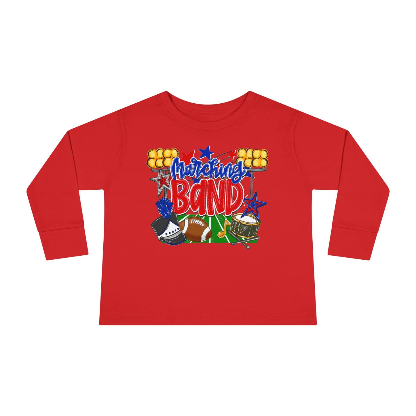 Marching Band Toddler Long Sleeve Tee