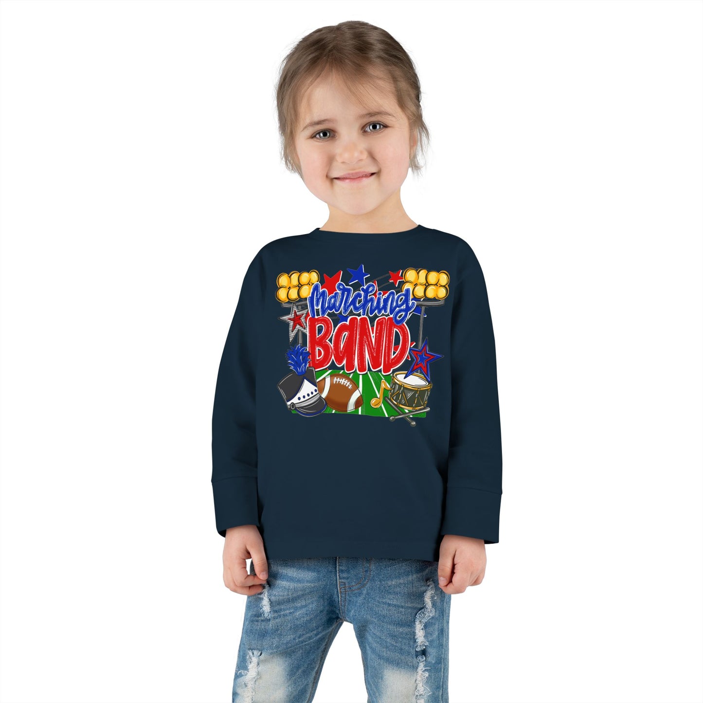 Marching Band Toddler Long Sleeve Tee