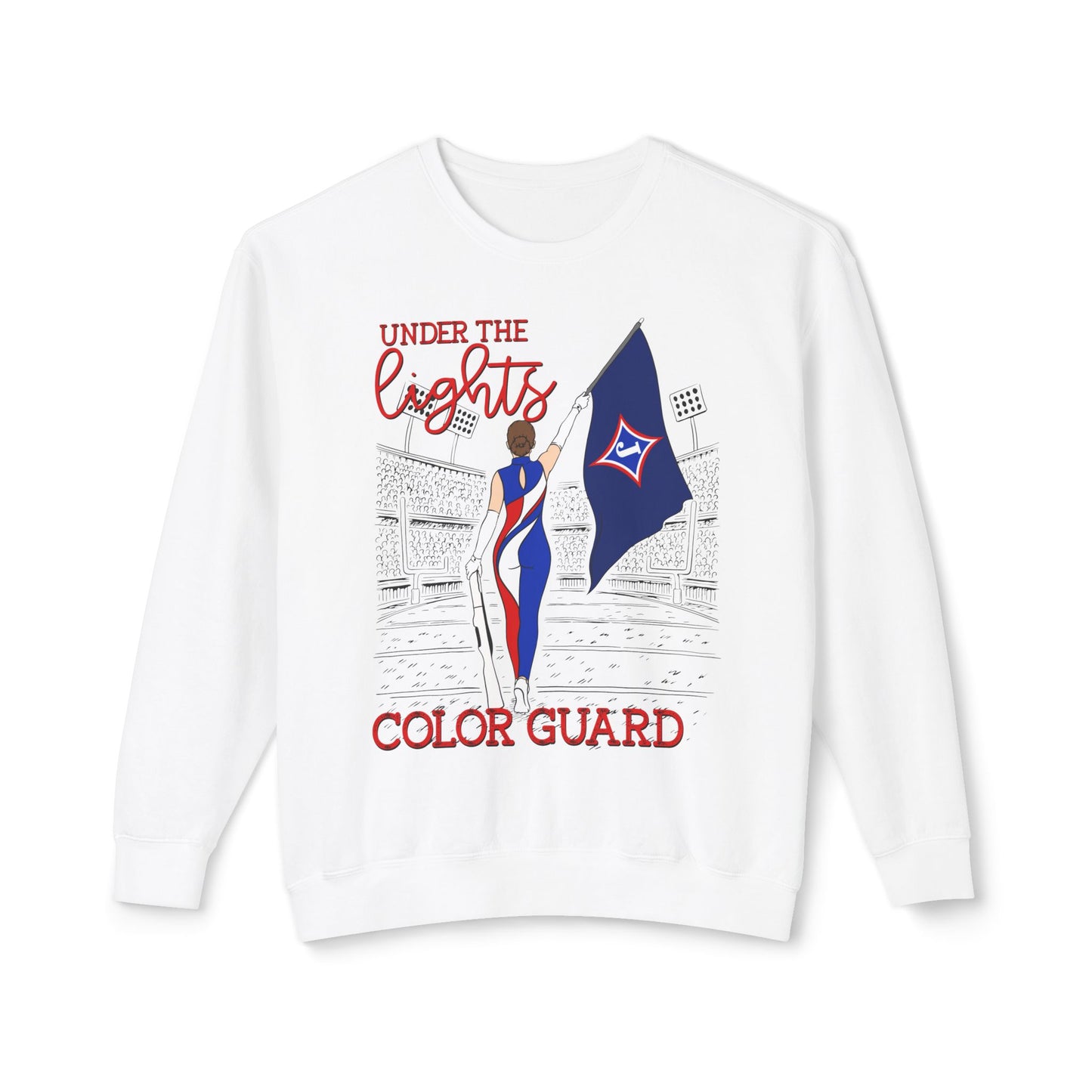 Under The Lights Color Guard Sweatshirt (Comfort Colors)