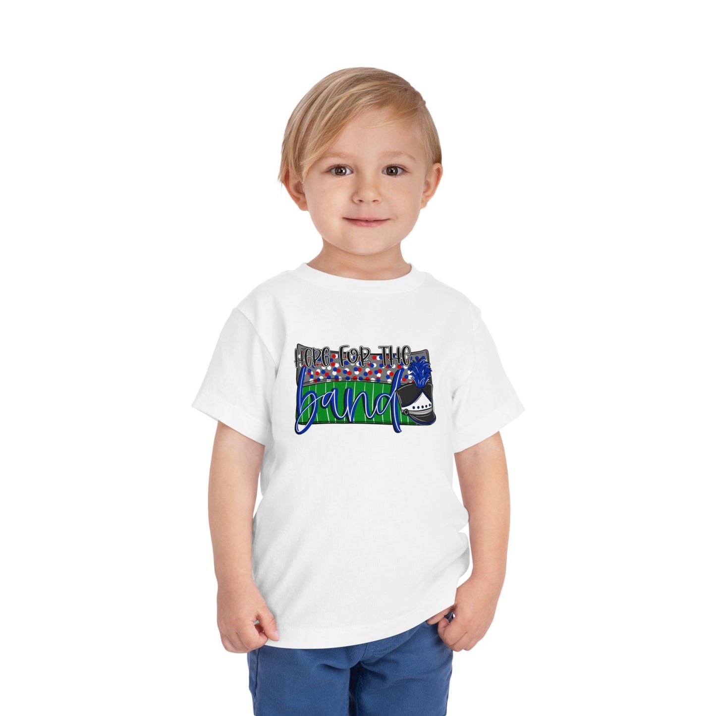 Here For The Band Toddler Short Sleeve Tee