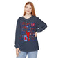 Cheer Icon Grid Long Sleeve Tee (Comfort Colors)