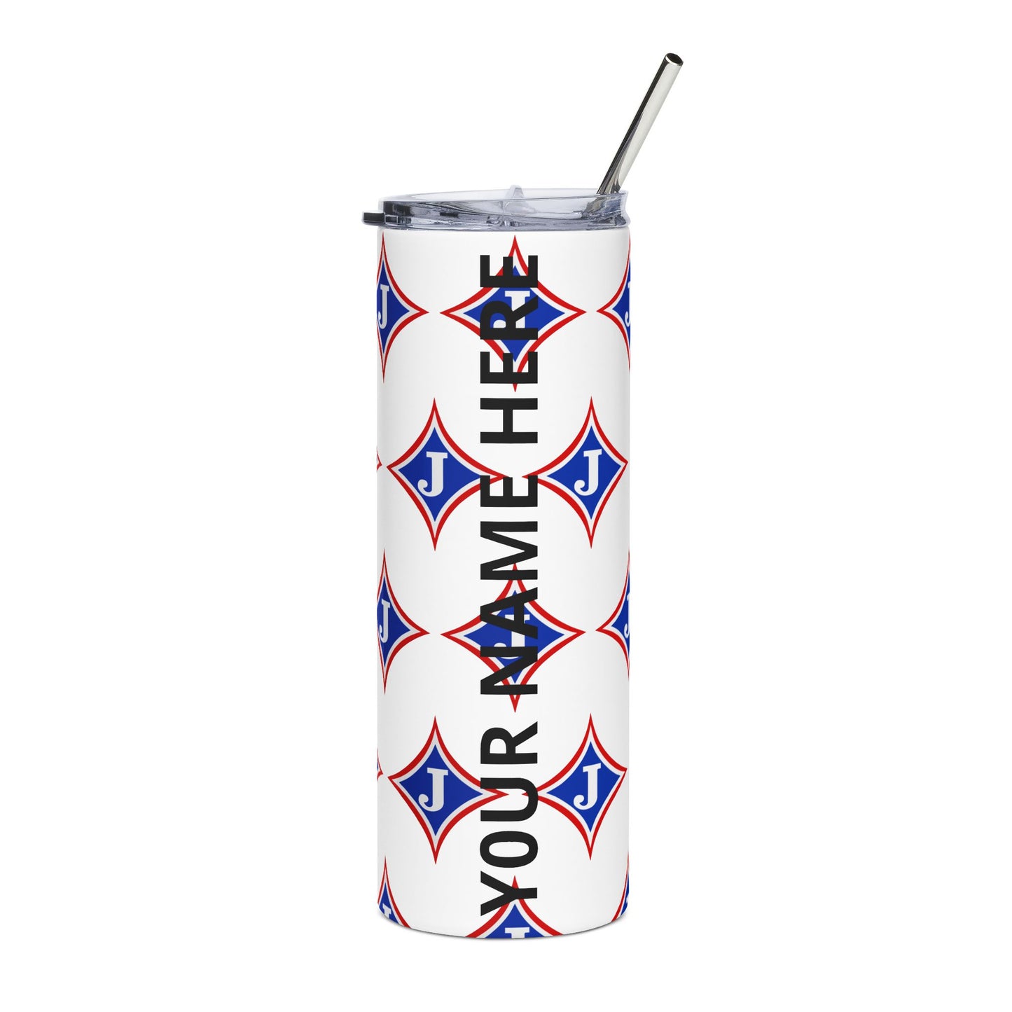 Jefferson J Diamond 20oz Stainless Steel Tumbler