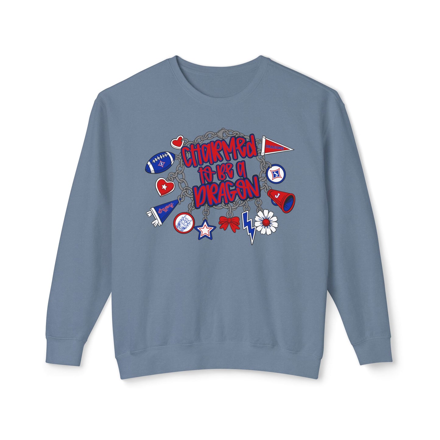 Charmed To Be A Dragon Sweatshirt (Comfort Colors)