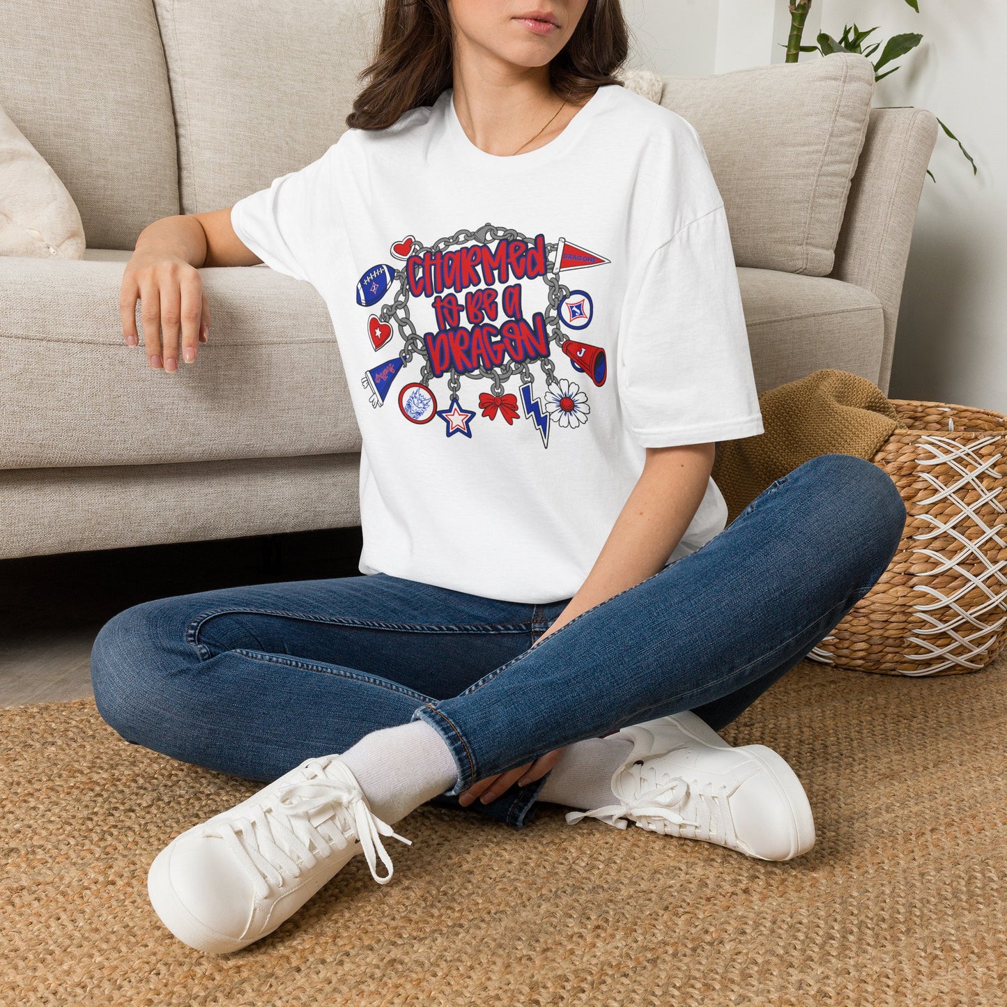 Charmed To Be A Dragon Short Sleeve Tee (Gildan)