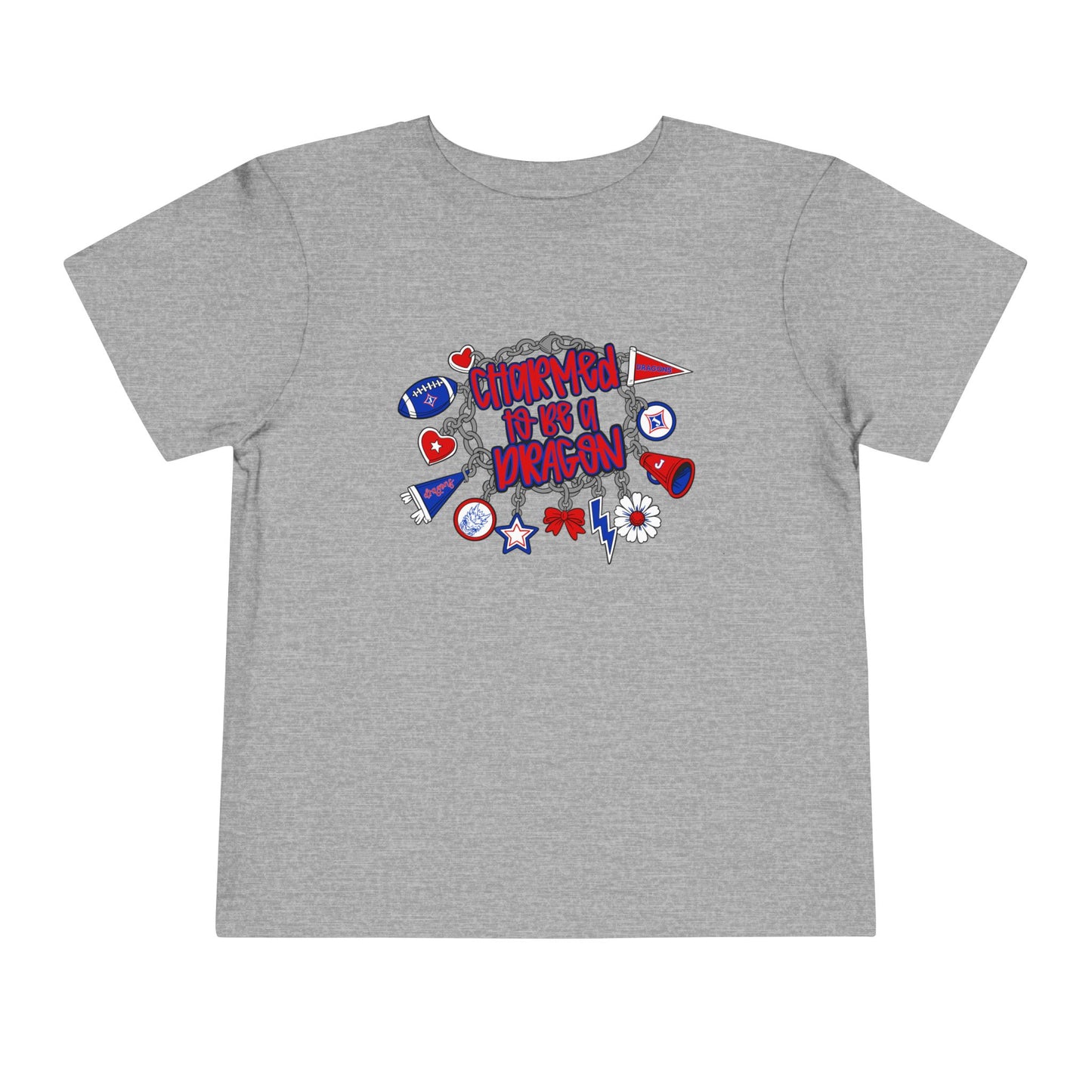 Charmed To Be A Dragon Toddler Short Sleeve Tee