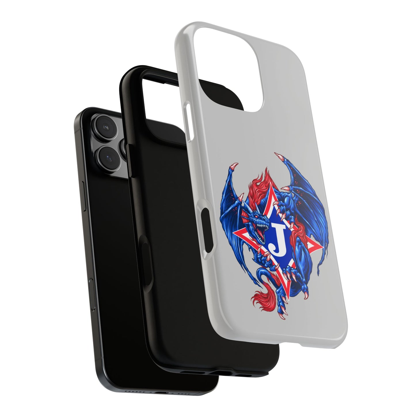 Exclusive Dragon J Personalized Tough Phone Case (Add Your Name)