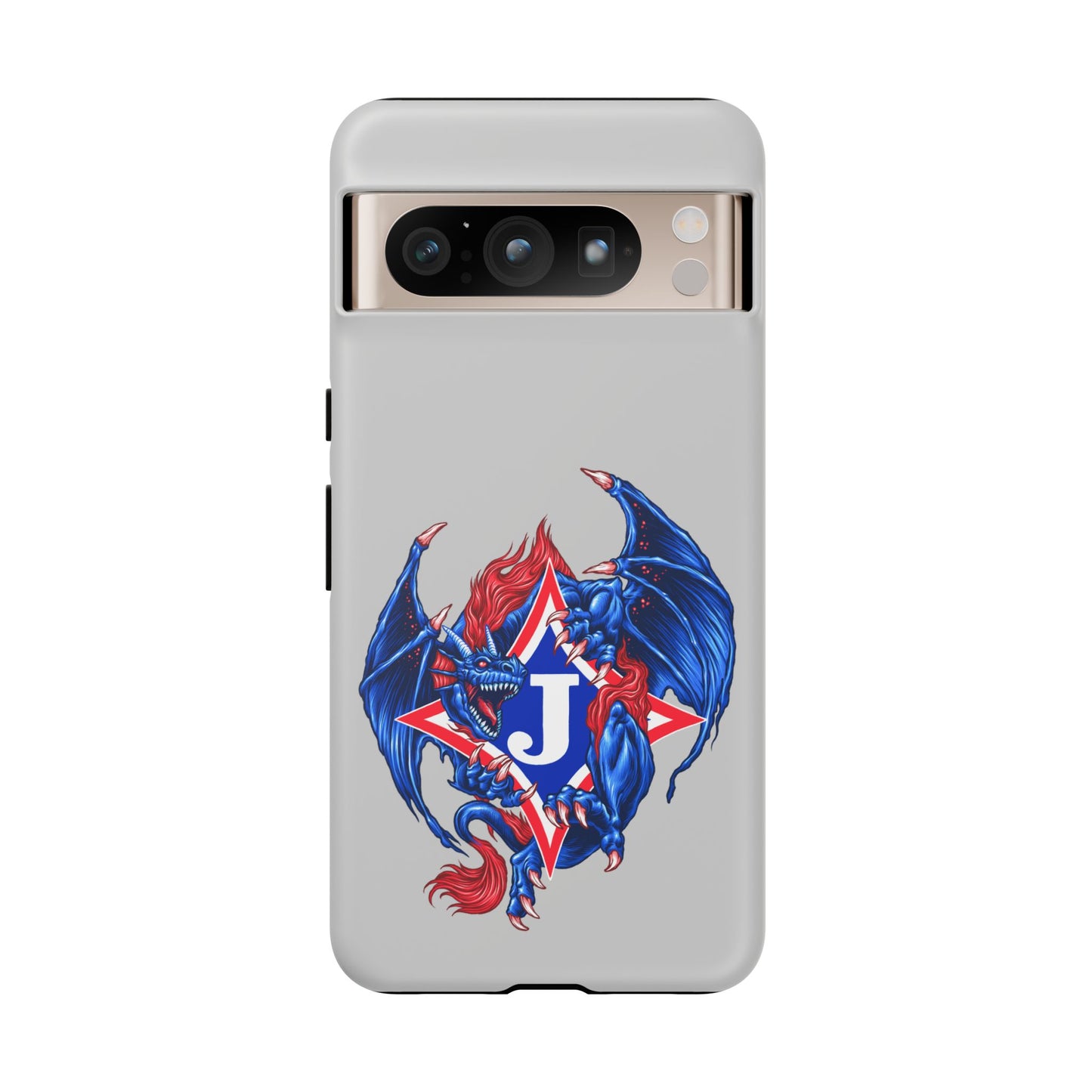 Exclusive Dragon J Personalized Tough Phone Case (Add Your Name)