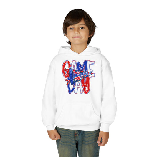 Game Day Dragons J Youth Hoodie (Gildan)