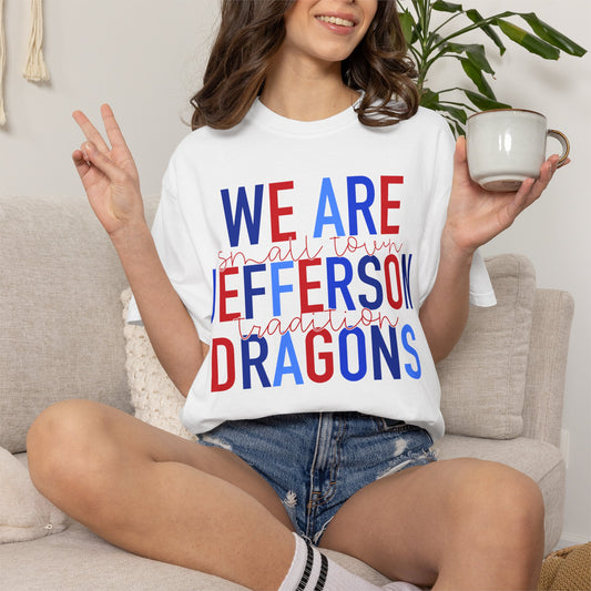 We Are Jefferson Comfort Colors Short Sleeve Tee