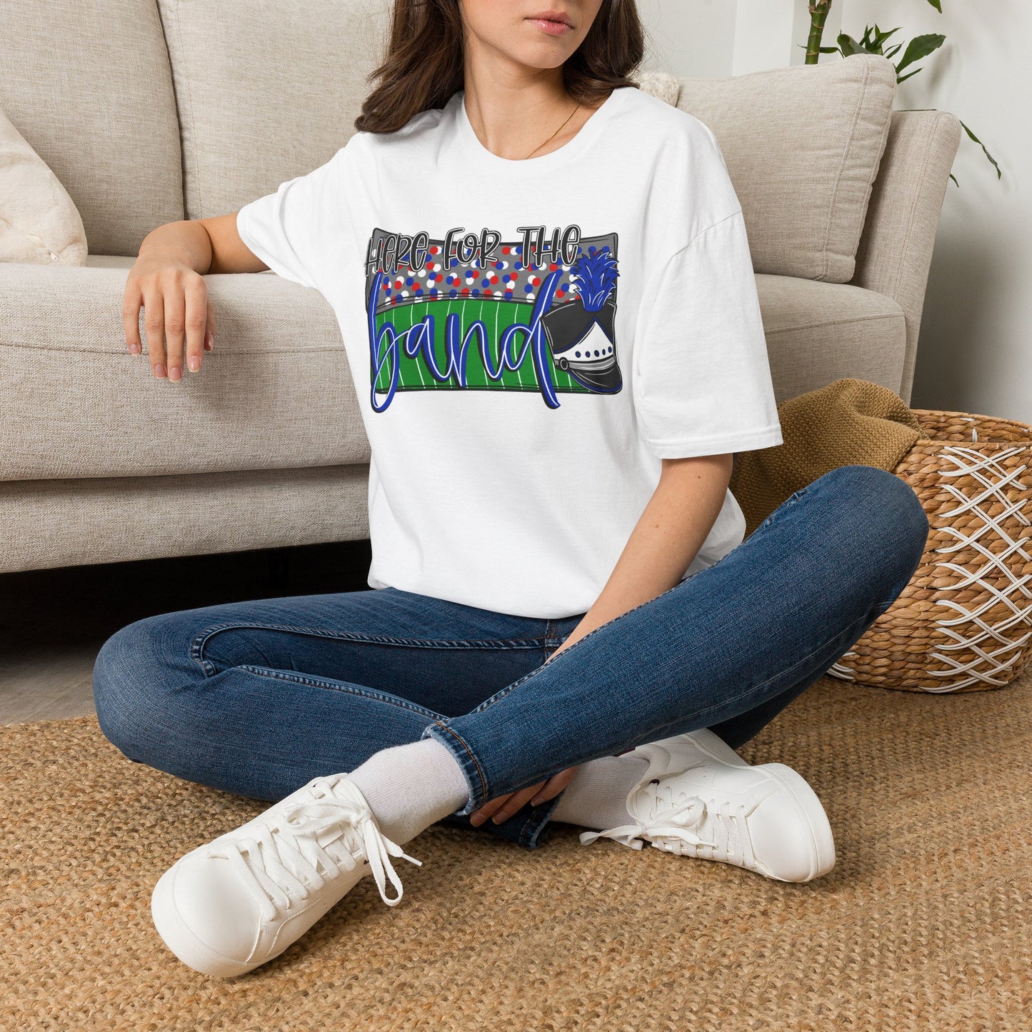 Here For The Band Short Sleeve Tee (Gildan)