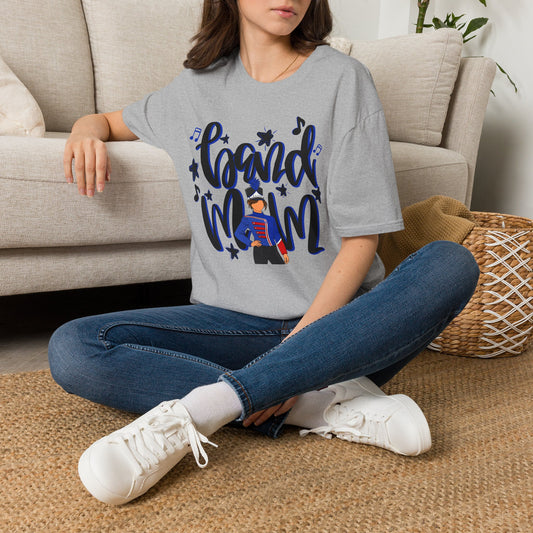 Band Mom Blue Girl Short Sleeve Tee (Gildan)