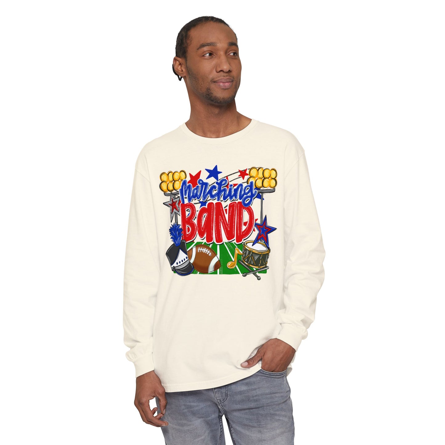 Marching Band Long Sleeve Tee (Comfort Colors)