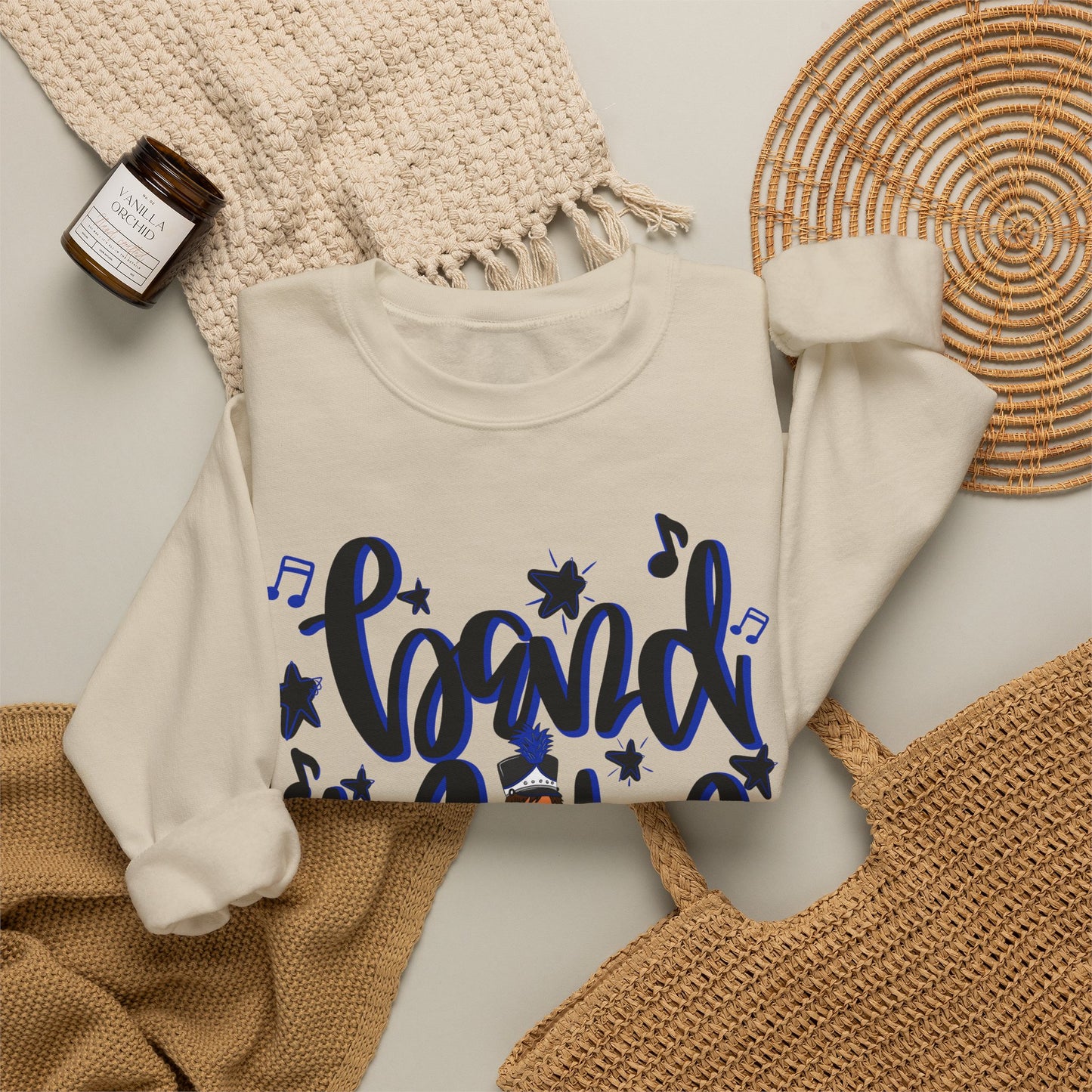Band Mom Blue Boy Sweatshirt (Gildan)