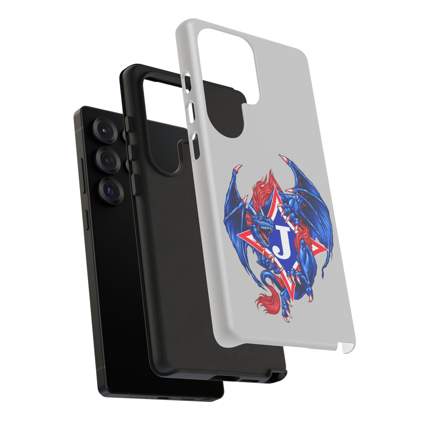 Exclusive Dragon J Personalized Tough Phone Case (Add Your Name)
